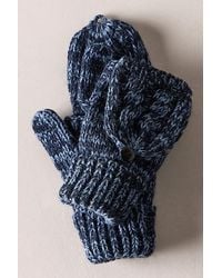 Free People - Marl It Pop Top Mittens - Lyst