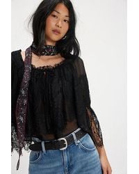 Free People - Fairy Girl Blouse - Lyst
