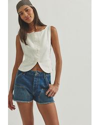Free People - Paxton Utility Shorts - Lyst
