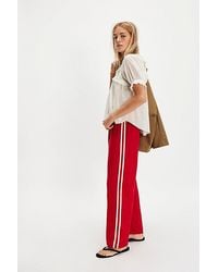 DONNI. - The Linen Stripe Crop Pants - Lyst