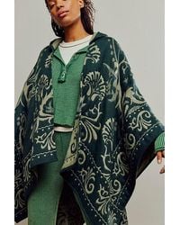 Free People - Hudson Valley Kimono Jacket At In Forest - Lyst