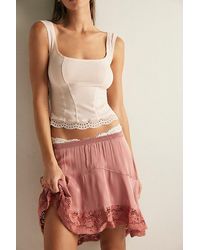 Intimately By Free People - Midnight Muse Mini Slip Skirt By - Lyst