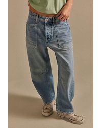 Free People - Minimalist Moxie Barrel Jeans - Lyst