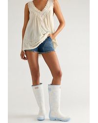 HUNTER - X Loveshackfancy Tall Wellies - Lyst