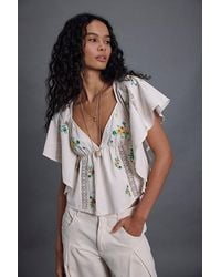 Free People - Make Me Yours Blouse - Lyst