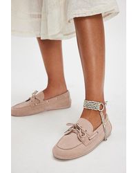 Jeffrey Campbell - Yachting Day Suede Boat Shoes - Lyst
