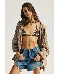 It's Now Cool - The Triangle Bikini Top At Free People In Riptide, Size: Small - Lyst