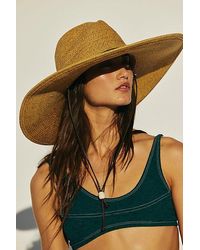 Free People - Arizona Packable Wide Brim Hat - Lyst