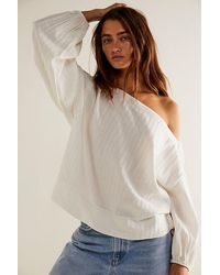 Free People - Mara Top At Free People In Optic White, Size: Xs - Lyst