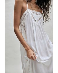 Free People - Kiss Me Later Maxi Slip Dress - Lyst