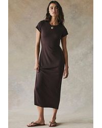 free-est - Good Feels Slim Midi Dress By - Lyst