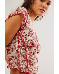Free People - Oh My Baby Tee - Lyst