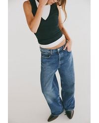 Agolde - Low-Rise Baggy Jeans - Lyst