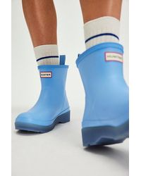 HUNTER - Play Short Translucent Wellies - Lyst