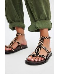 Jeffrey Campbell - Minnow Footbed Sandals - Lyst