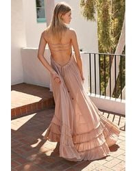 Free People - Extratropical Jersey Maxi Dress - Lyst