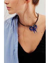 Free People - Bow Pendant Necklace - Lyst