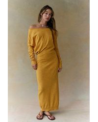 free-est - Hollis Sweater Midi Dress By - Lyst