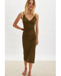 Intimately By Free People - Long Live Mesh Midi Slip By - Lyst