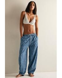 Free People - On Repeat Pyjama Trousers - Lyst