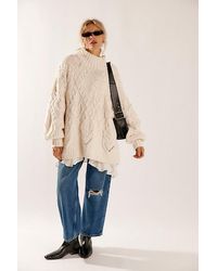 Free People - We The Free Deep Trance Dropped Boyfriend Jeans - Lyst
