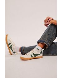 Gola - Stratus Sneakers At Free People In Off White/green, Size: Us 7 - Lyst