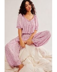 Free People - Spring Soiree Pajama Set - Lyst