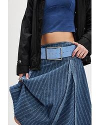 Free People - Suede Hex Hip Belt - Lyst