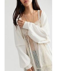 Free People - Shrug It Off Sweatshirt - Lyst