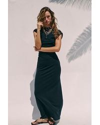free-est - Good Feels Cap-Sleeve Maxi Dress By - Lyst
