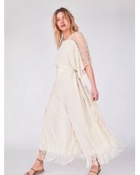 Free People Emma's Limited Edition White Jumpsuit