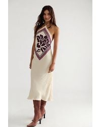 Free People - Citrine Midi Dress - Lyst