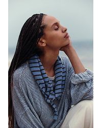 Free People - Essential Triangle Striped Scarf - Lyst