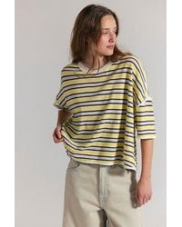 Free People - Clean Rugby Tee - Lyst