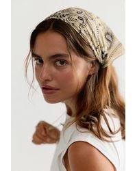 Free People - Bridgette Silk Hair Scarf - Lyst