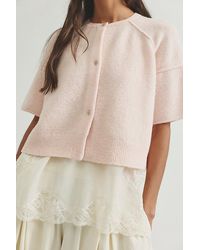 Free People - See Me Softspun Cardigan - Lyst