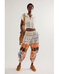 One Teaspoon - Mirage Harem Pants At Free People In Tan, Size: Small - Lyst
