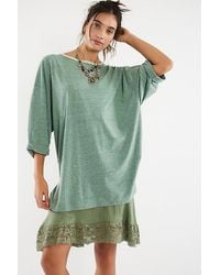 Free People - Care Fp Slow Down Tee By - Lyst