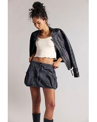 Free People - Play It Cool Mini Skirt - Lyst