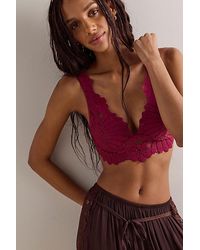 Intimately By Free People - Petal Party Lace Plunge Bralette By - Lyst