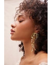 Free People - Say You Love Me Bow Dangle Earrings - Lyst