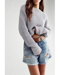 Free People - Low Tide Knit Pullover - Lyst