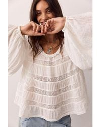 Free People - Anya Blouse - Lyst