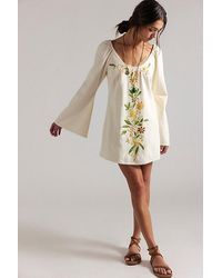 Free People - Spring Fling Mini Dress - Lyst