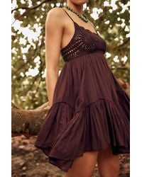 free-est - Sandoll Cotton Mini Dress By - Lyst