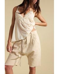 Free People - Sage Harem Shorts - Lyst
