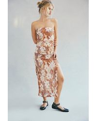 Free People - Presley Midi Dress - Lyst