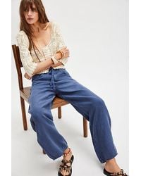Citizens of Humanity - Brynn Drawstring Linen Trousers - Lyst