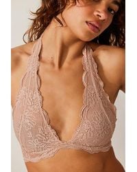 Intimately By Free People - Last Dance Lace Halter Bralette - Lyst