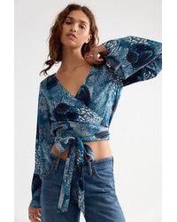Free People - Roxie Wrap Top - Lyst
